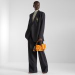 FENDI Mamma Baguette Small Dark orange nappa leather mini-bag - Image 3